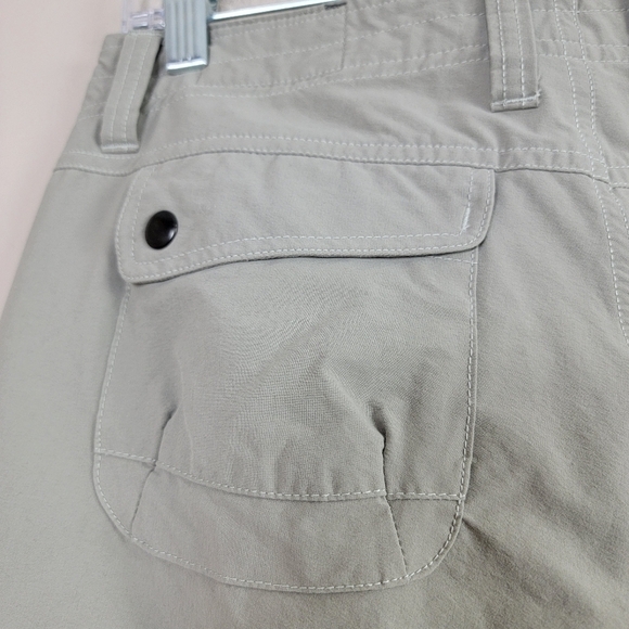 Kuhl Tan/Khaki Horizon Convertible Hiking Outdoor Active Pants/Shorts Sz 6 Short - Picture 12 of 16